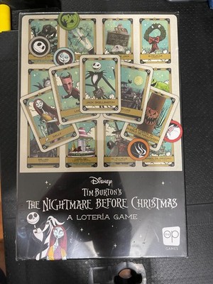 Lotería: Disney Tim Burton s The Nightmare Before Christmas New Sealed
