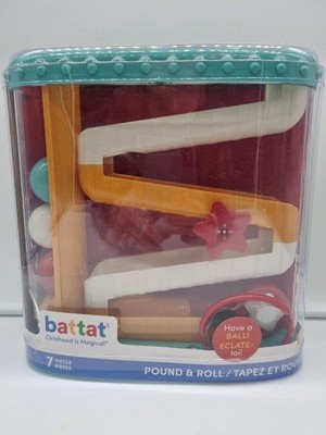 Battat Toys  Murmelbahn  Hammerspiel mit Hammer und 4 Kugeln OVP beschädigt