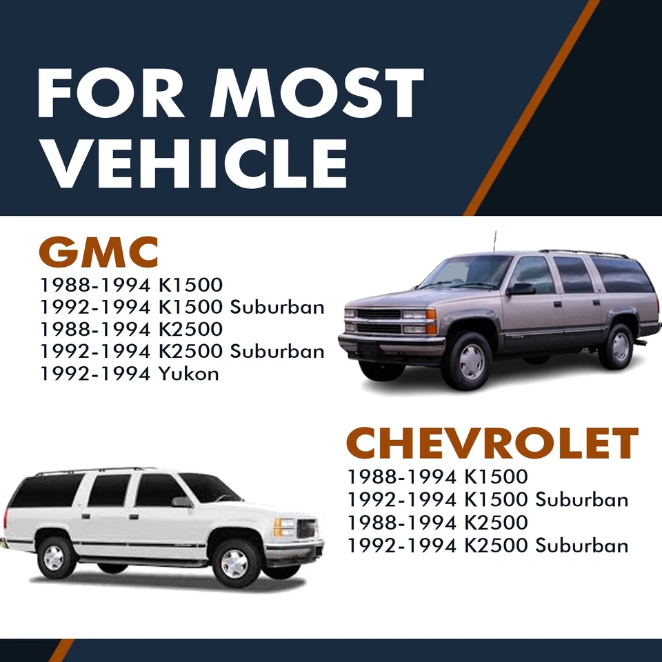 FL 上控制臂球接头轮毂适用于 1992 - 1994 雪佛兰 K2500 Suburban — 第 2/4 张图片