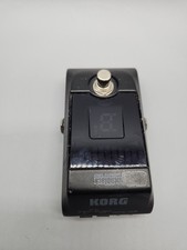 Korg Pitchblack Chromatic Pedal Tuner Black Guitar Bass LED Display