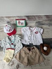 American Girl Doll KIT KITTREDGE Kit  s REDS FAN Outfit for 18  Doll - Complete