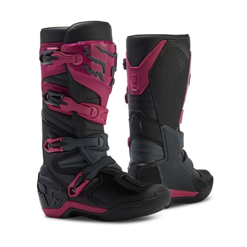 Fox Racing Women's COMP Motocross Boots (Magnetic) (Size 10) 30469-314-10