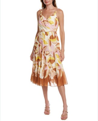 $425 NWT SACHIN & Babi Dalia Knee Length Beautiful Floral Multicolor Size 6