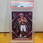 2024 Panini Phoenix Jayden Daniels #198 Pink Stars 3/8 SSP PSA 8 🔥 (RC)
