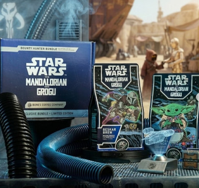 Bones Coffee Company STAR WARS Bounty Hunter 2 Flavored Coffee Collector's Box