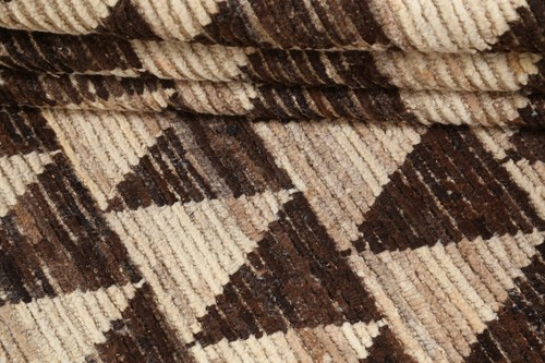 Tribal Handmade Moroccan Living Room Area Rug 6x9 Wool Geometric Oriental Carpet - Picture 16 of 20