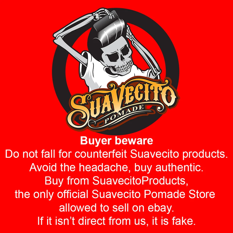 Suavecito Original Hold Pomade 3 Pack Bundle 4 oz. Cans - Image 4 of 4