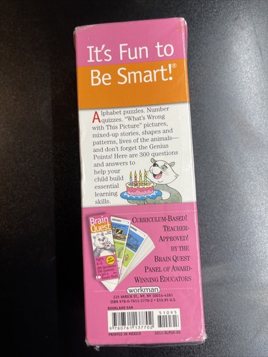 Brain Quest Preschool Ages 4-5 Revised 3rd Edition 300 Questions and Answers - Picture 3 of 6
