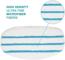 Replacement Microfibre Steam Mop Pads Compatible with PurSteam ThermaPro 10-in-1