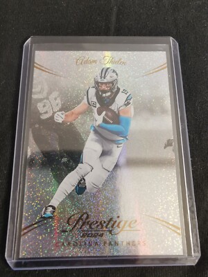2024 Panini Prestige Football, Adam Thielen, ''xtra Points'', Sparkling 