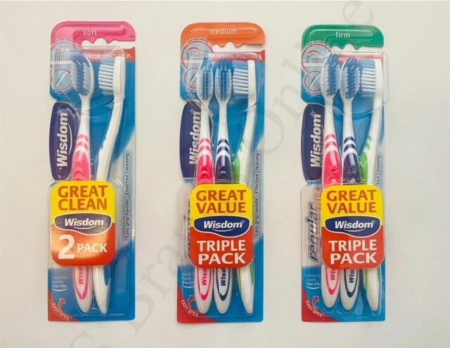 Wisdom Regular Plus Zahnbürste weich, mittel und fest