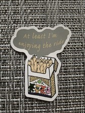 Grateful Dead / Jerry Garcia “Enjoying The Ride” Vinyl Sticker, Brand New!!