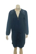 Ulla Johnson Dress M 6 Women's Casual Long Sleeve Drop Waist Short NEW 31500