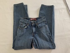 Levi's 550 24 x 26 1/2 Boys EUC Blue
