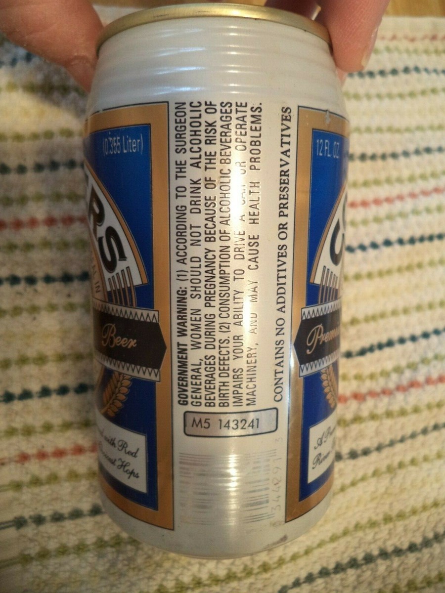 COLDERS 29 DEGREES 12 OZ ALUMINUM BEER CAN MILLER BREWING
