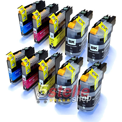 KIT 10 CARTUCCE PER BROTHER MFC J4710DW J650DW J6520DW J6720DW J6920DW
