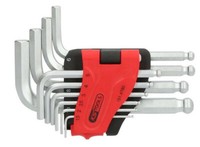 Ks Tools Kugelkopf-Innen6Kant-WinkelstiftschlüSsel-Satz, 10-Tlg, Kurz, 1,5-10