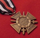 MEDAGLIA TEDESCA PRIMA GUERRA MONDIALE - EHRENKREUZ - CROCE D'ONORE PER COMBATTENTI - MEDAGLIA HINDENBURG