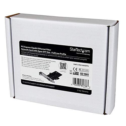 Karta sieciowa światłowodowa StarTech.com PCI Express Gigabit Ethernet z otwartym SFP - Zdjęcie 4 z 7