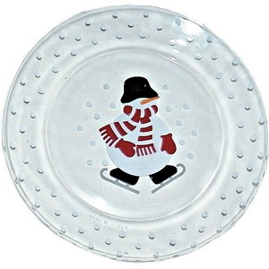 crate and barrel christmas plates