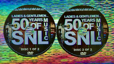 Ladies & Gentlemen 50 Years of SNL Music 2 DVD Set Saturday Night Live BLONDIE
