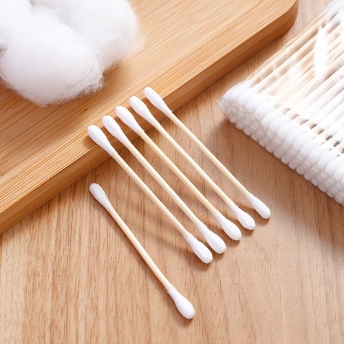 100~1000X Bamboo Cotton Buds Swab Eco Friendly Vegan Organic Natural Wood Sticks - Picture 4 of 8
