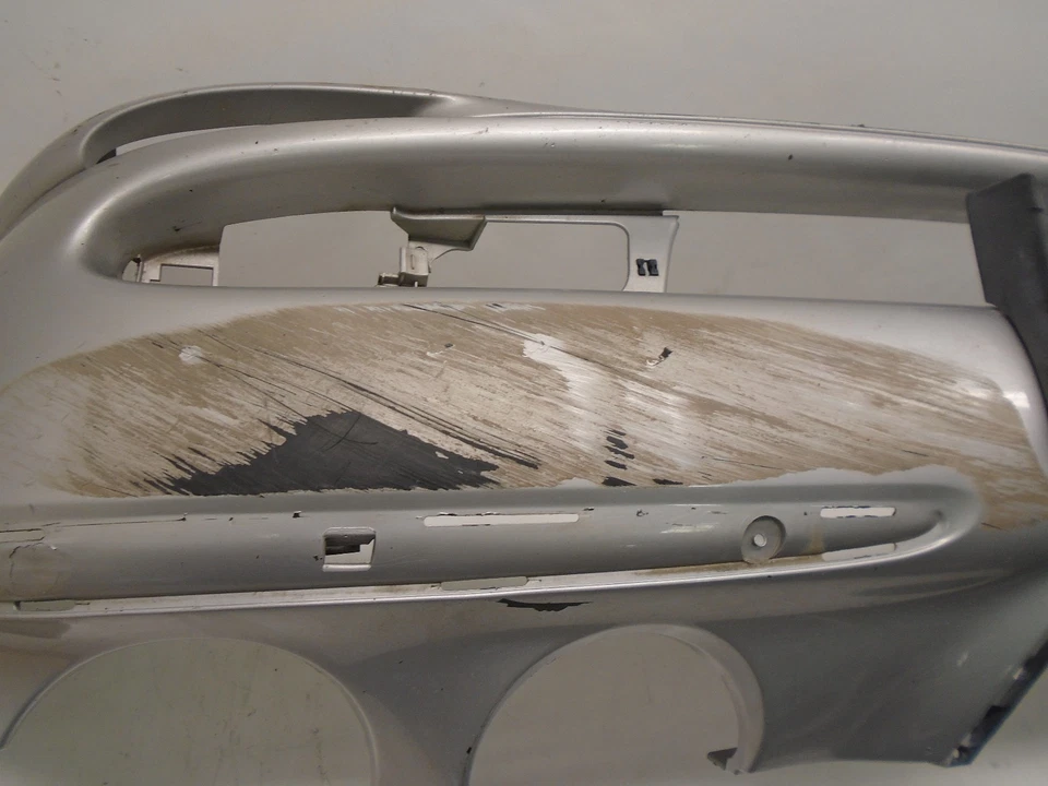 2000-2003 Jaguar S-Type Front Bumper Cover Silver XR83-17C831 OEM DK804194 - Image 2 of 4