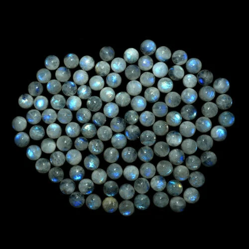 Gioielli e gemme di pietra di luna cabochon