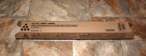 841578 Original OEM Ricoh Toner, Black - Open Box - 第 1/6 張圖片