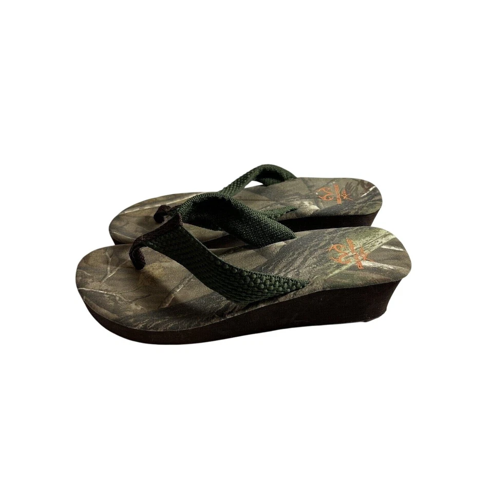 Sandalias chanclas Realtree camuflaje talla 9 para mujer real árbol camuflaje” Foto 3 de 4