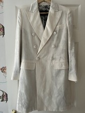 Etro Long Jacket White Size 40 Original Price £1400