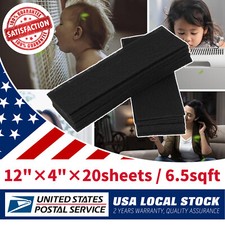 20Pcs 4"x12" Activated Carbon Air Vent Filters for Home/Charcoal Vent Filter
