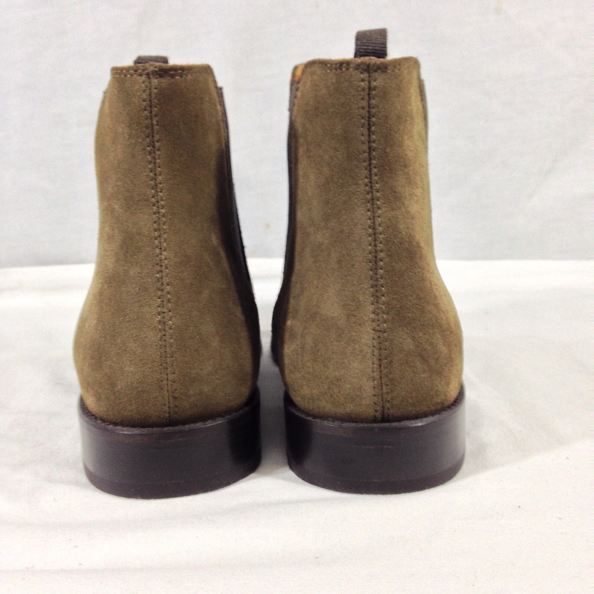 ORO Los Angeles The Chelsea Mens Beige Suede Made in Spain Size 8 Boots. THE REGGIO VELVET CHELSEA BOOTS | ORO Los Angeles main image 4