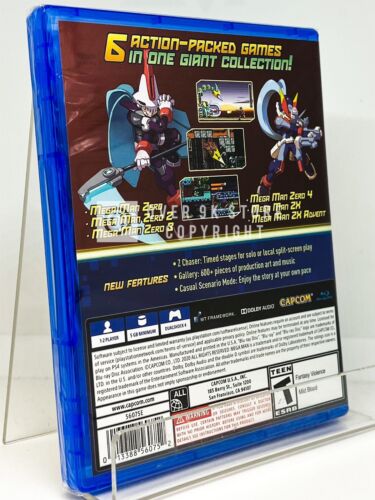 MEGA MAN Zero/ZX Legacy Collection - PS4 - Brand New | Factory Sealed