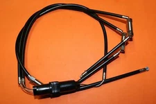 TRIUMPH T120 T140V LOW BAR TWIN PULL THROTTLE CABLE ASSEMBLY 60-0732 UK MADE