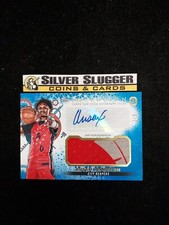 2022-23 Ausar Thompson Topps Inception OTE Jersey Patch Auto Blue /5 SP Reapers