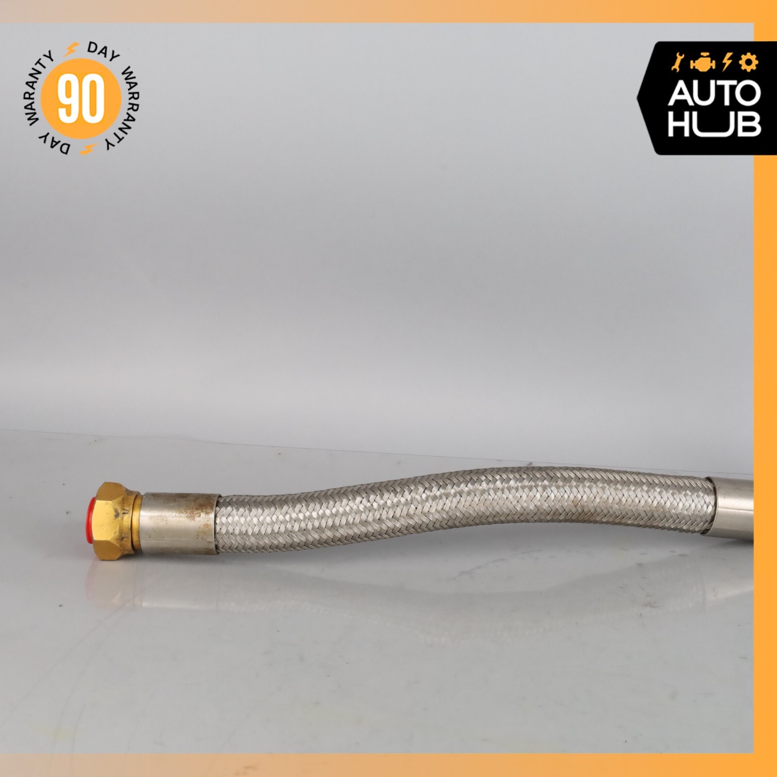 02-07 Maserati Coupe GT 4200 M138 Engine Heat Exchanger Oil Feed Line OEM 50k