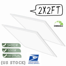 2X2FT LED Flat Panel Light 5000K, 45W 5800LM AC100-277V, LED Drop Ceiling Lights
