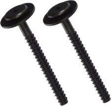 2 Pack Black Oven Door Handle Screws For Frigidaire Kenmore Electrolux 316433300
