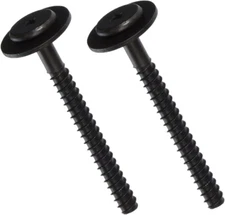 2 Pack Black Oven Door Handle Screws For Frigidaire Kenmore Electrolux 316433300