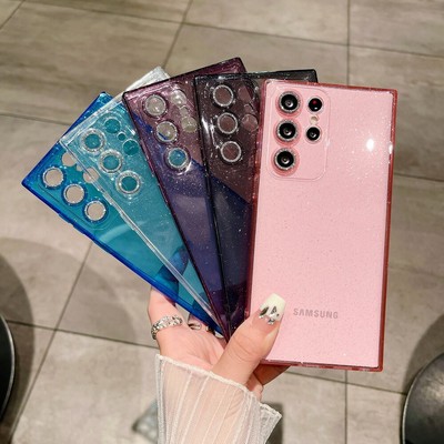 For Samsung Phone Case Galaxy S24 S23 S22 S21 Ultra  Plus  Protective Case