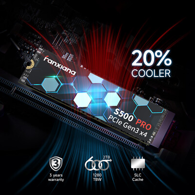 Fanxiang M.2 SSD 256GB 512GB 1TB 2TB SSD NVMe PCIe 3.0 Solid