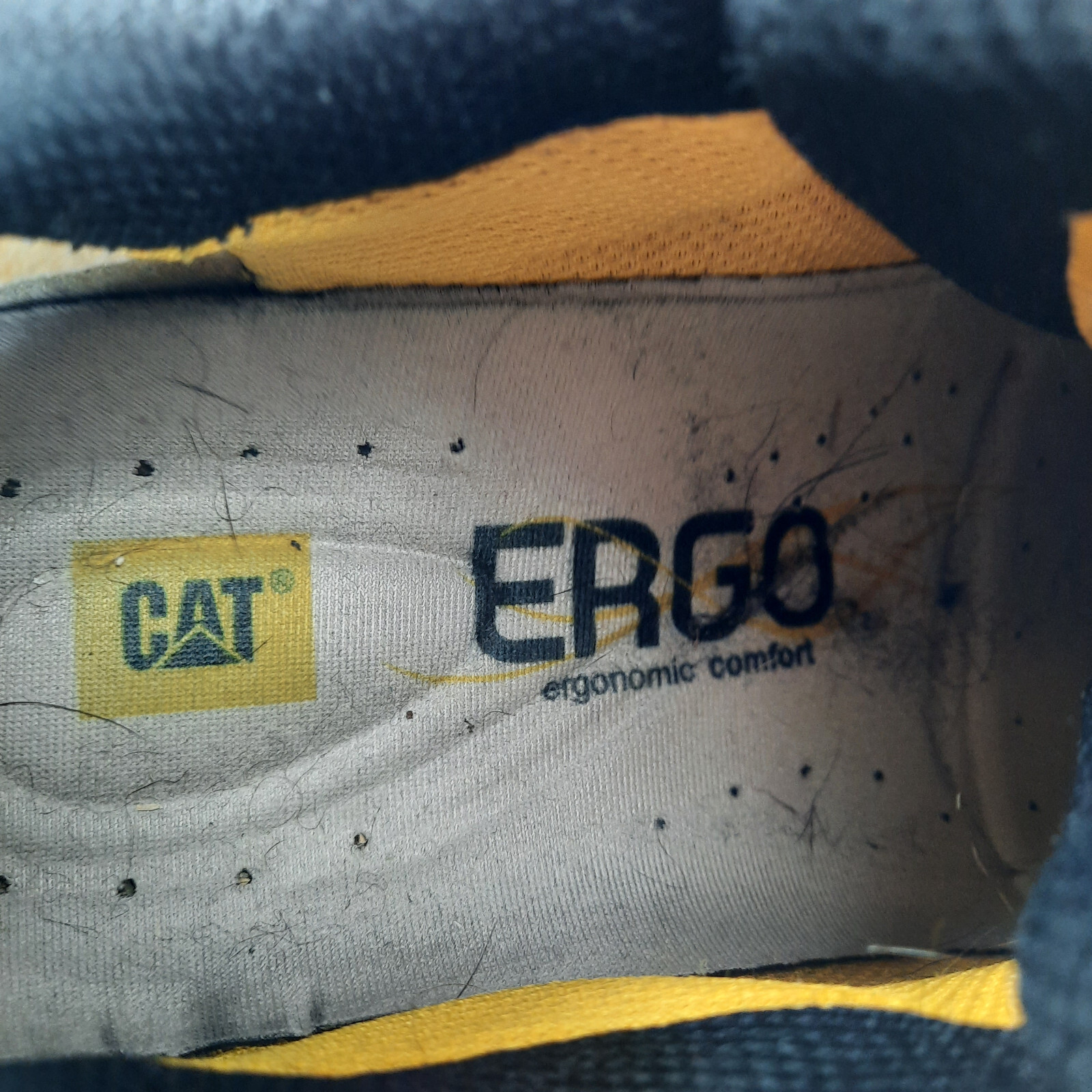 Caterpillar Women's Size 6.5Cat Steel Toe Slip Resistant Work Shoes STK