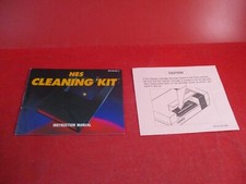 Nintendo NES Cleaning Kit Instruction Manual Booklet Insert ONLY D1