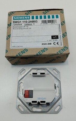 SIEMENS 5WG1 110-2AB03 Gamma Bus Coupling Unit UP 110/03 EIB