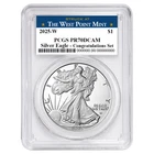 2025-W $1 1-oz Proof American Silver Eagle Congratulations Set PCGS PR70DCAM