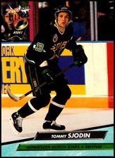 1992-93 Fleer Ultra #323 Tommy Sjodin - Rookie RC FREE SHIPPING!