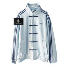 Adidas Originals CTT Chinese Track Casual Jacket KT3846 Unisex Blue Asian Size