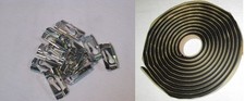 Butyl Molding Clips 1968-1972 Chevelle Ht El Camino Cutlass Skylark Gto