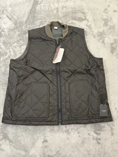 Filson Eagle Plains Vest Liner Men's XXXL Charcoal Quilted Primaloft